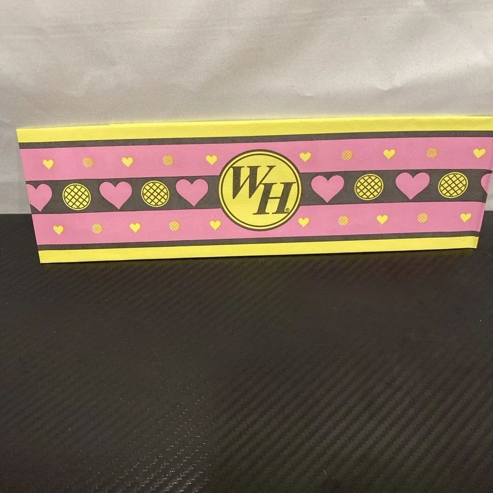 Rare Authentic Waffle House Chef's Paper Hat Set‎ of 10 Valentines Hearts